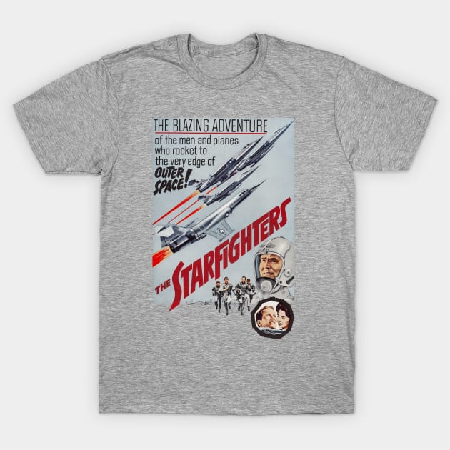 The Starfighters Movie Poster (MST3K) T-Shirt by MovieFunTime